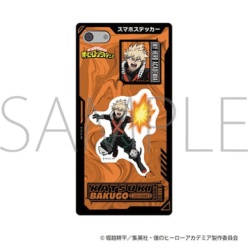 『僕のヒーローアカデミア』スマホステッカー/爆豪 勝己